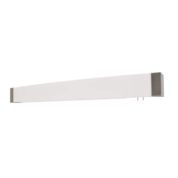 Afx Algiers 50" LED Overbed Wall Light - Satin Nickel ALB495400L30ENSN-LA - main